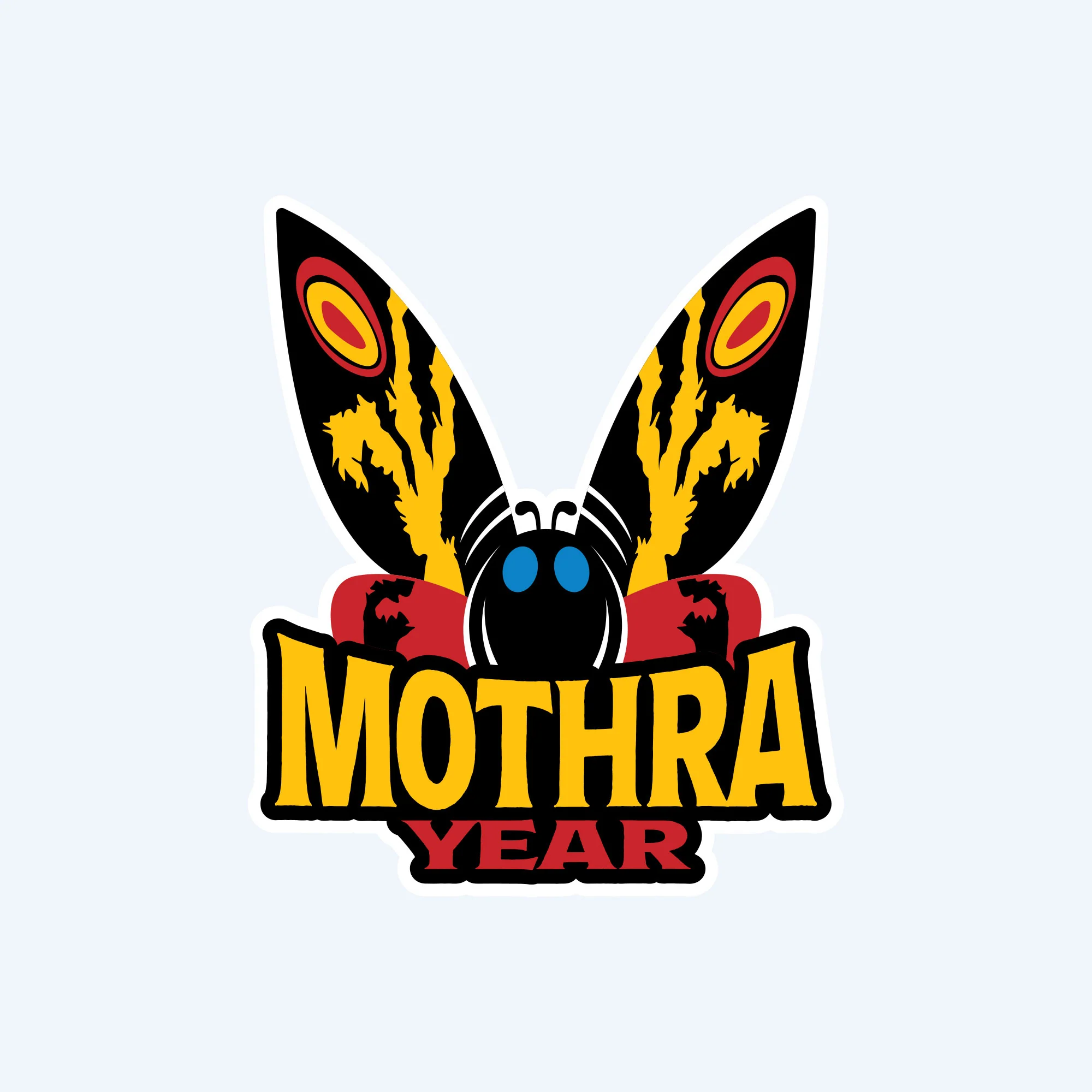 Mothra Sticker 4-Pack - Image 3