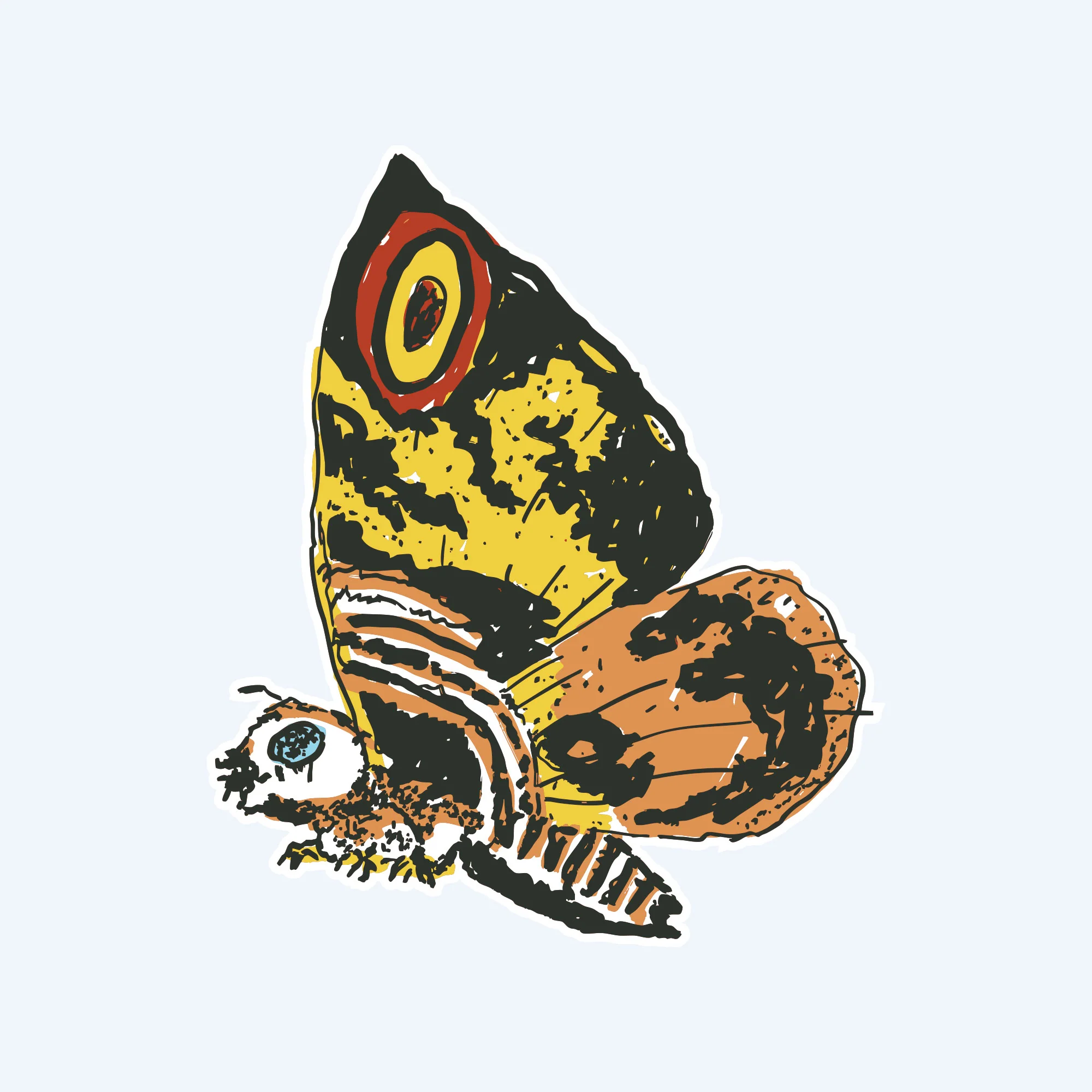 Mothra Sticker 4-Pack - Image 4