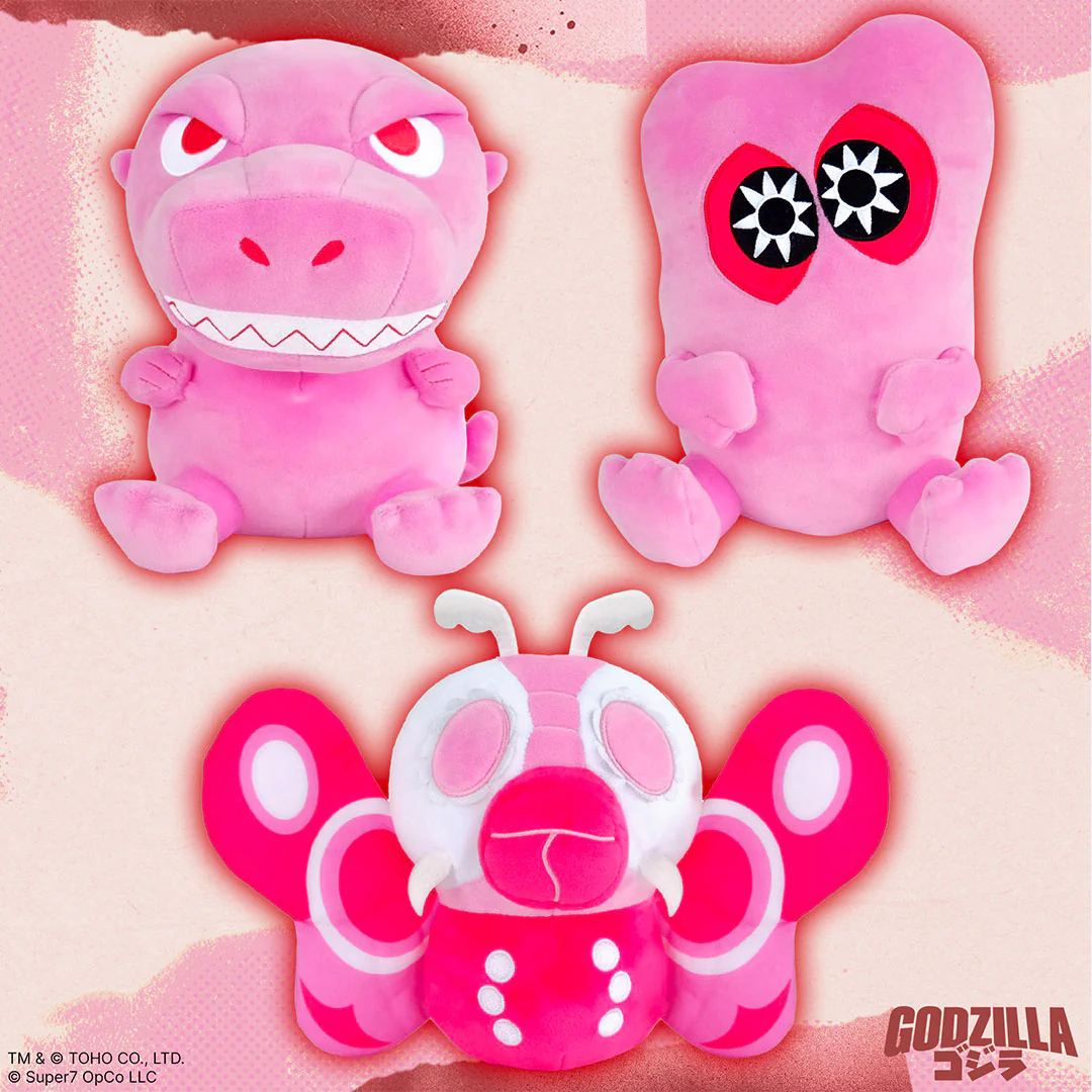 Toho Super Duper Plush Mothra '64 (Pink) - Image 4